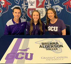 Brenna Alderson Signing Day 2-20 